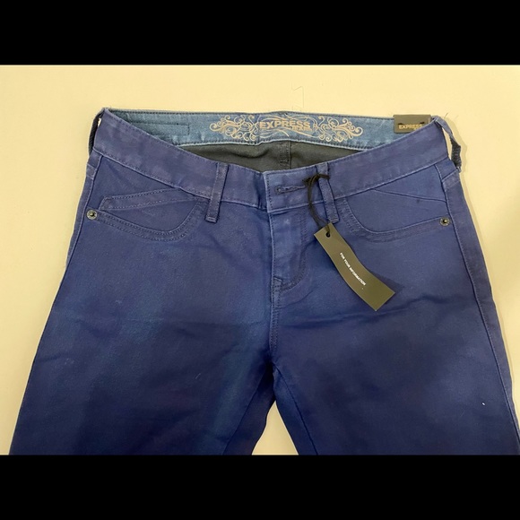 Express Jean Leggings - Blue - size 0 - Picture 3 of 4